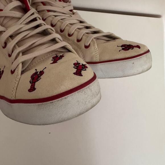 Reebok Reserve Lobster Harvest Prime Court Mid Limited Edition Sneakers SAMPLE 9 - Picture 6 of 8